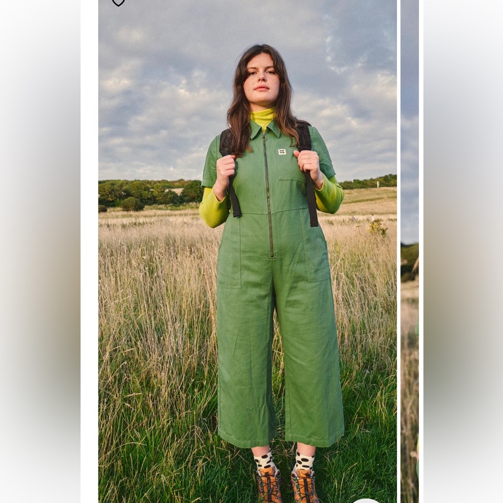 Lucy & Yak - Green Ragan Jumpsuit / Boiler suit - UK 16 / US 12 - New w/tags